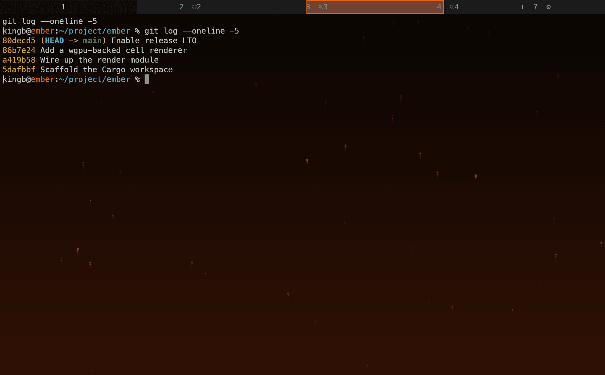 A shimmering ghost tab previewing where a dragged surface will land